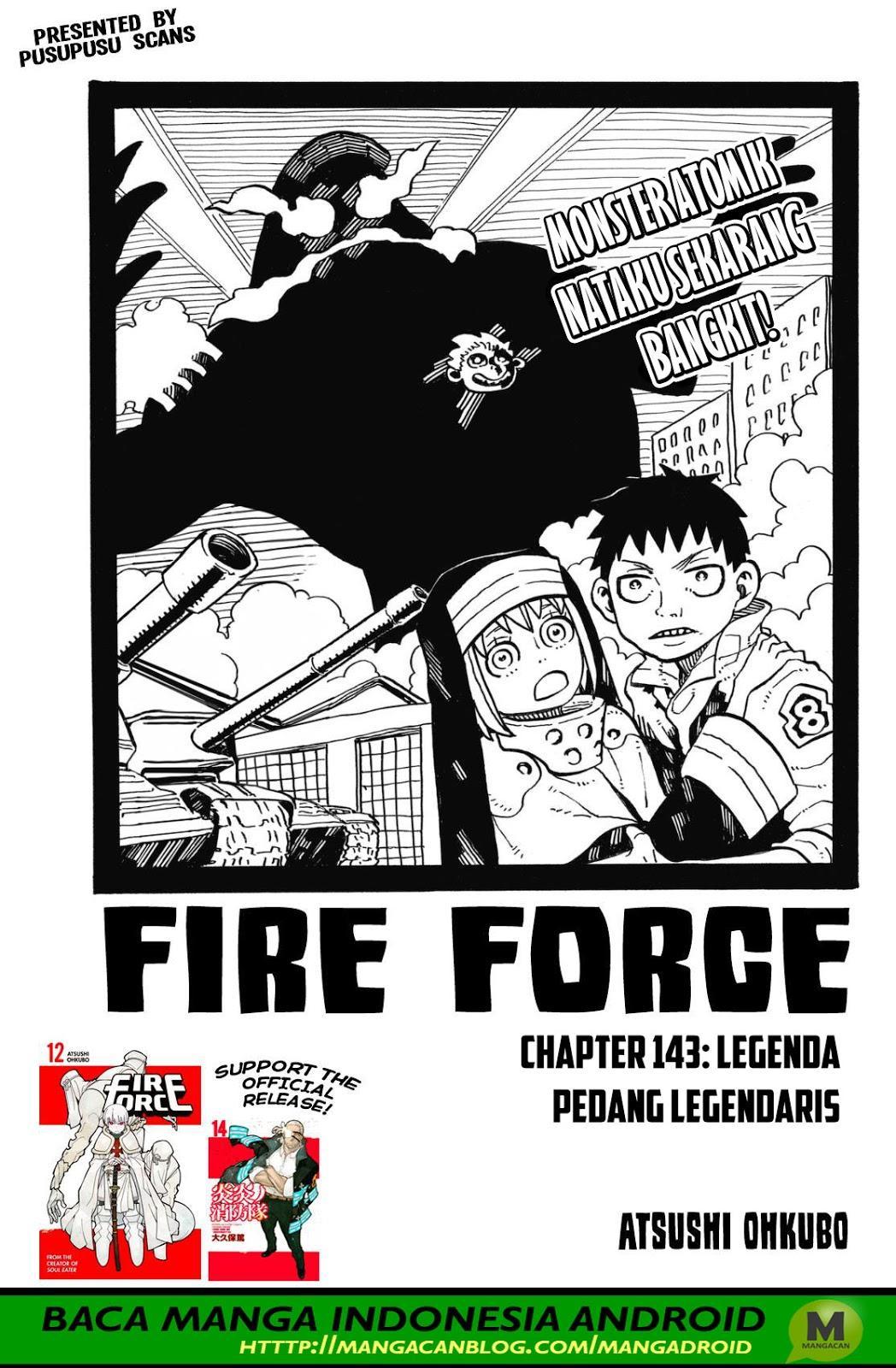 Fire Brigade of Flames Chapter 143