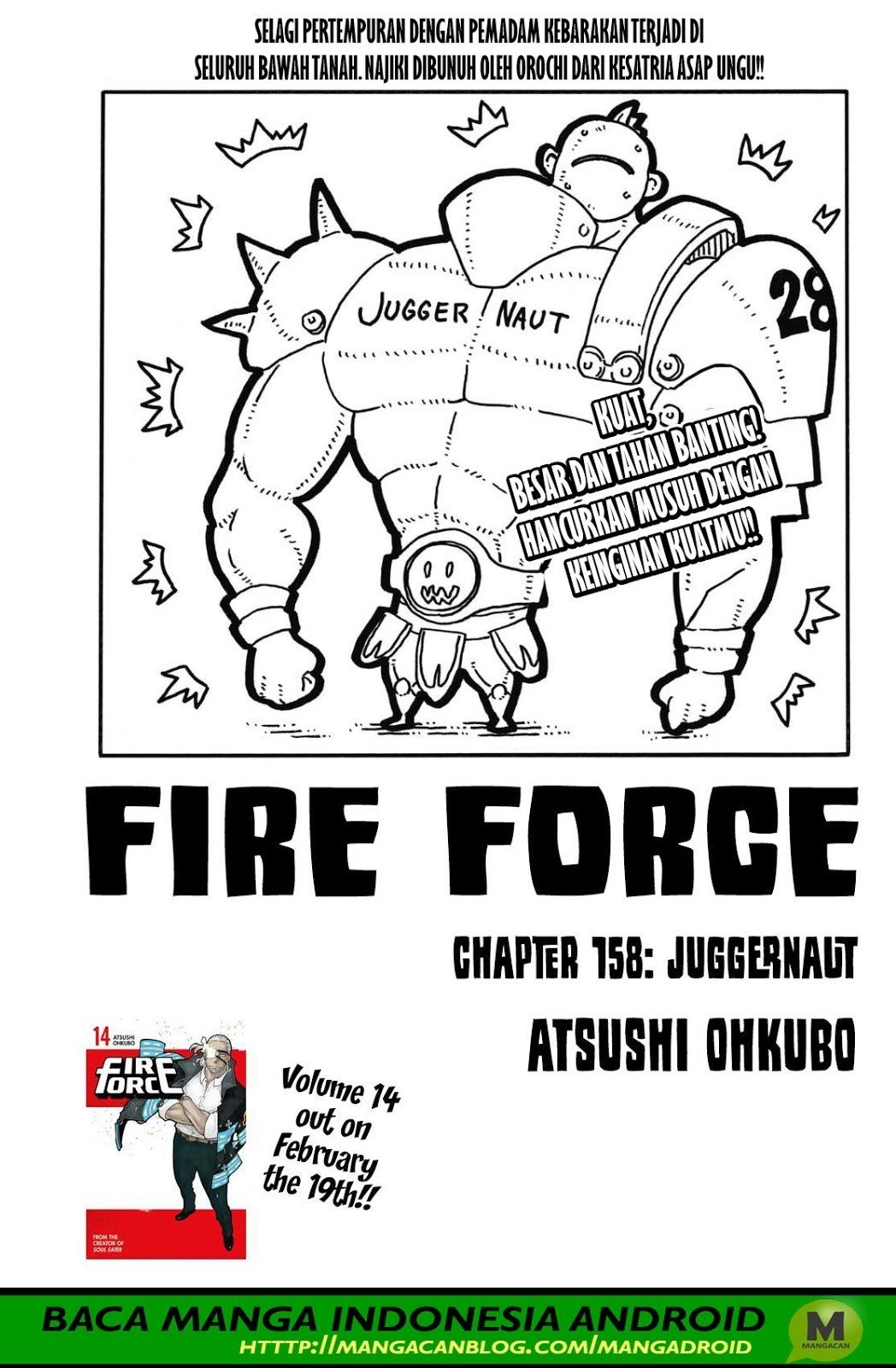 Fire Brigade of Flames Chapter 158