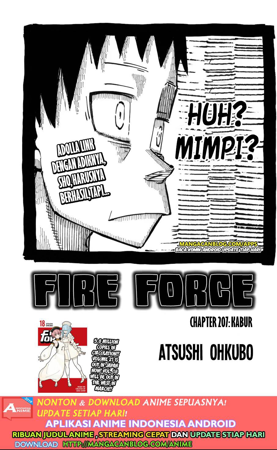 Fire Brigade of Flames Chapter 207