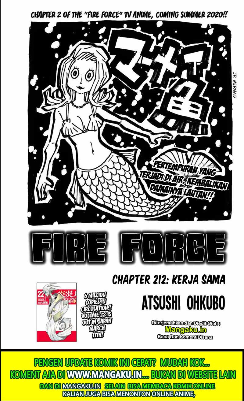 Fire Brigade of Flames Chapter 212