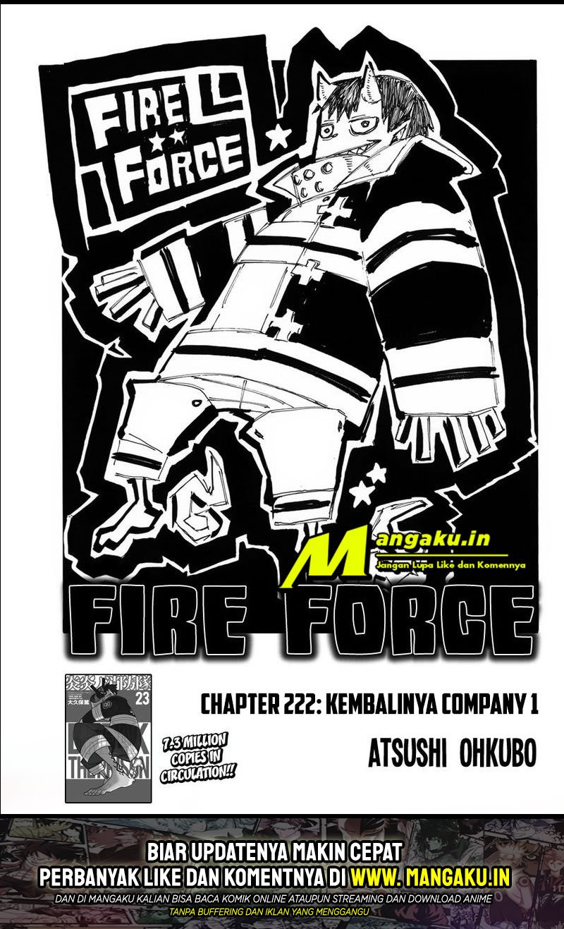 Fire Brigade of Flames Chapter 222