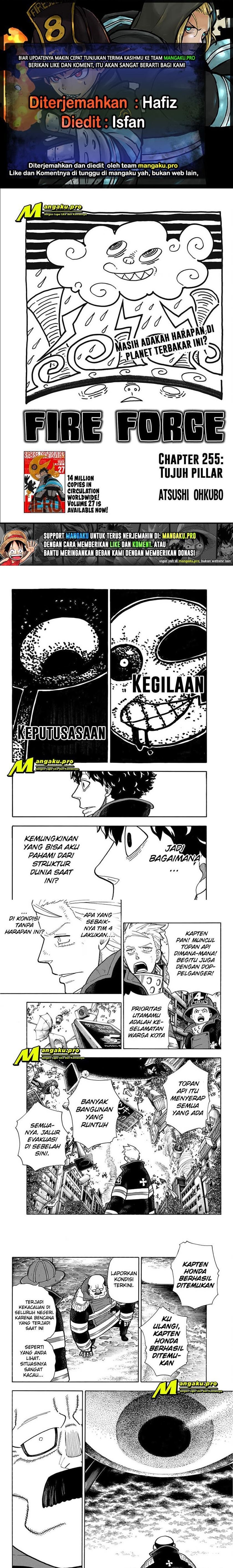 Fire Brigade of Flames Chapter 255