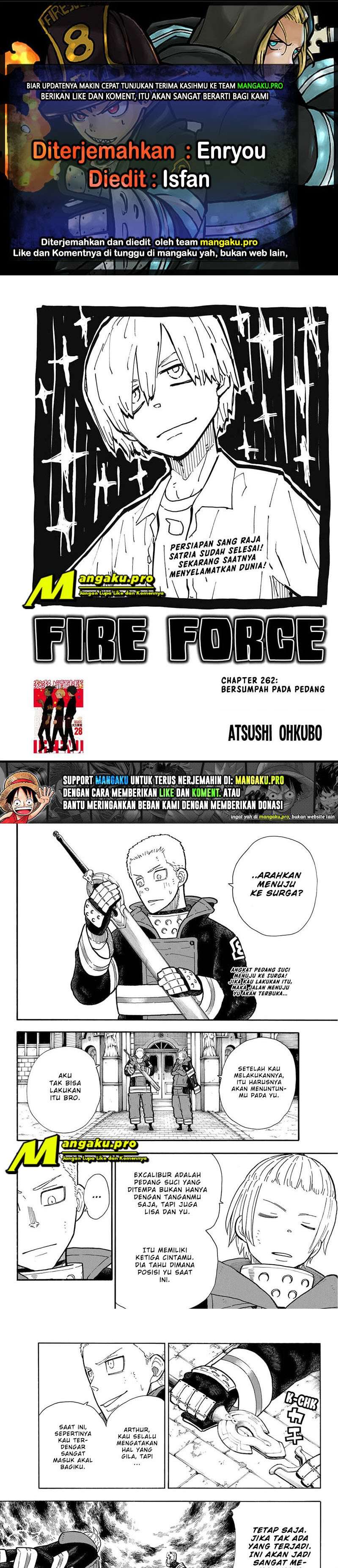Fire Brigade of Flames Chapter 262