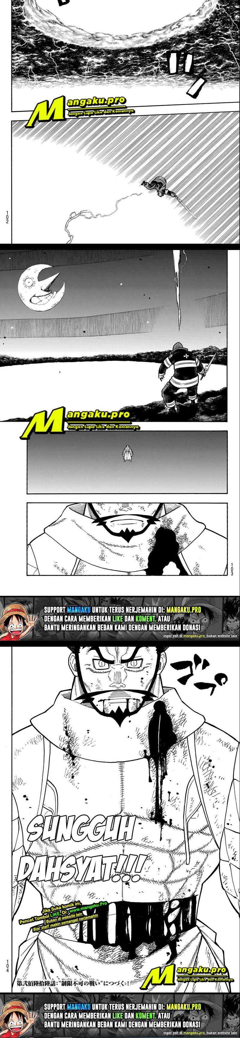 Fire Brigade of Flames Chapter 265