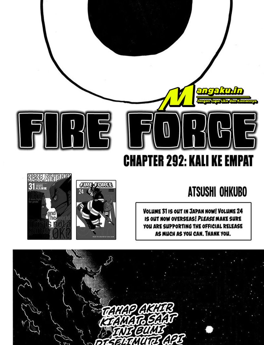Fire Brigade of Flames Chapter 292