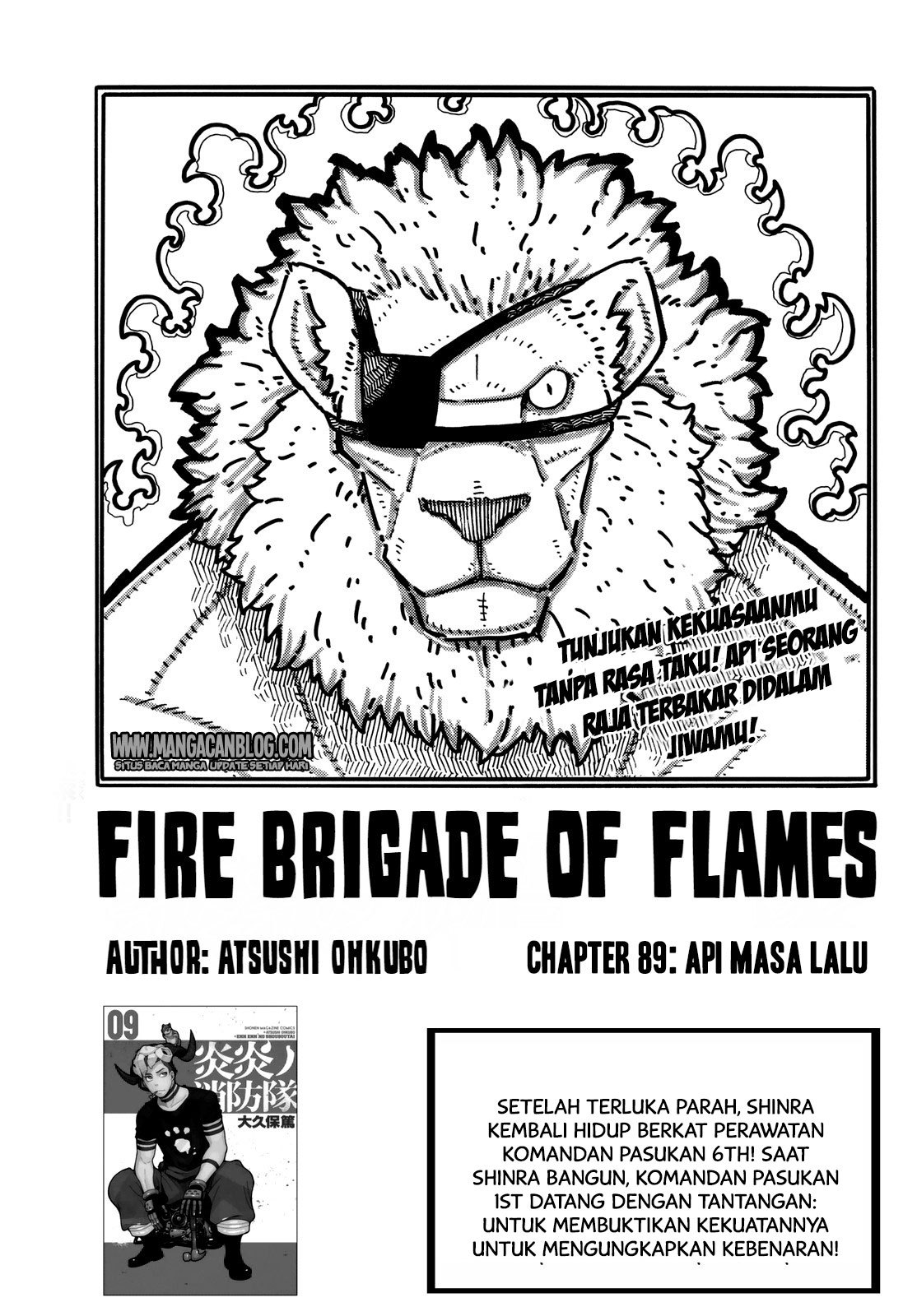 Fire Brigade of Flames Chapter 89