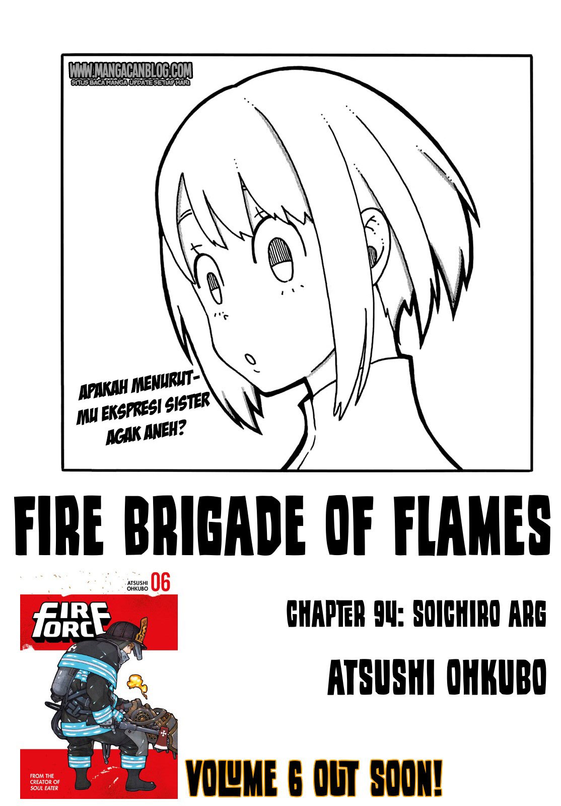 Fire Brigade of Flames Chapter 94