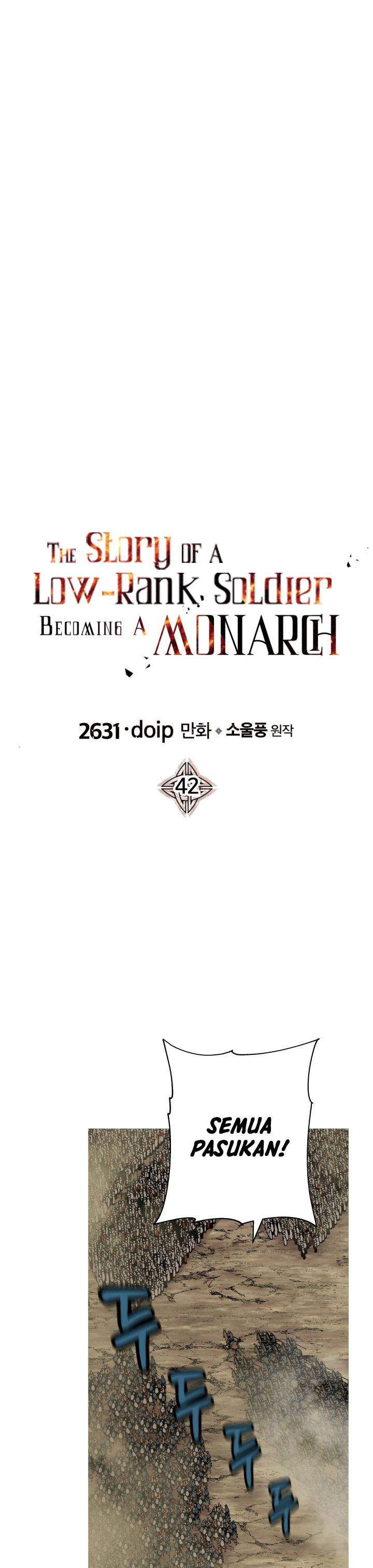 The Story of a Low-Rank Soldier Becoming a Monarch Chapter 42