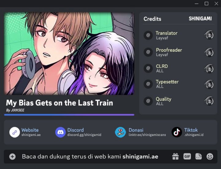 My Bias Gets on the Last Train Chapter 37