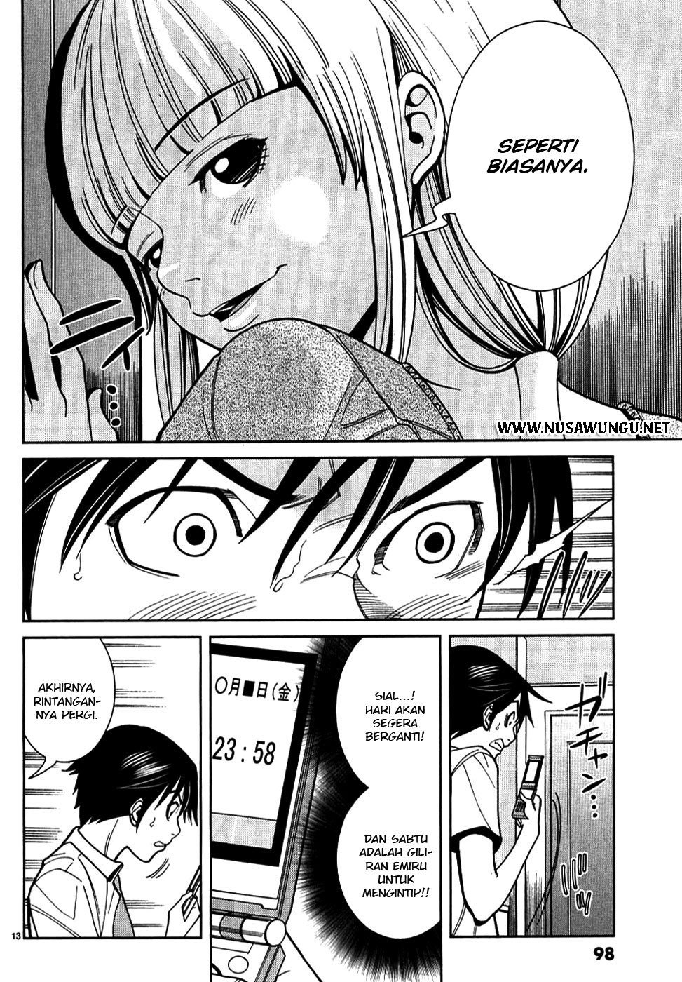 Nozoki Ana Chapter 23 page 13