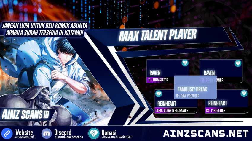 Max Talent Player Chapter 01