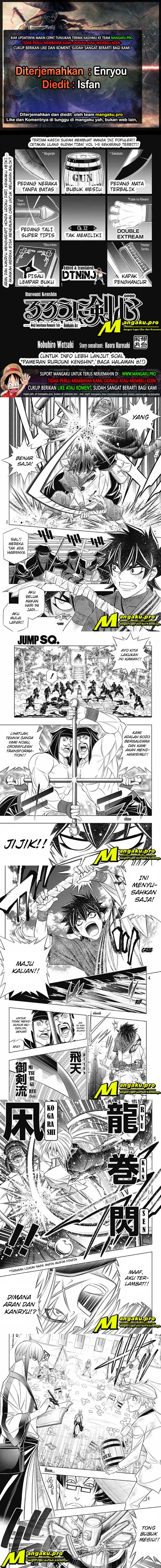 Rurouni Kenshin: Meiji Kenkaku Romantan – Hokkaido-hen Chapter 32