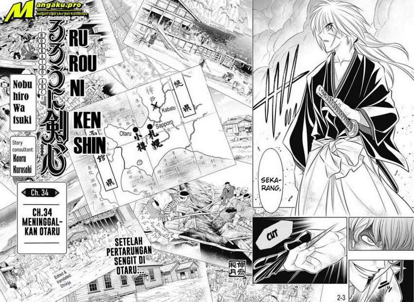 Rurouni Kenshin: Meiji Kenkaku Romantan – Hokkaido-hen Chapter 34