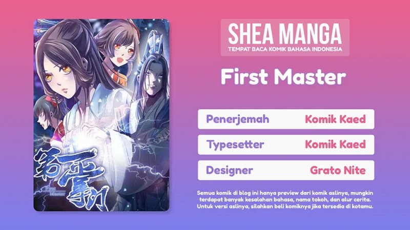 First Master Chapter 03