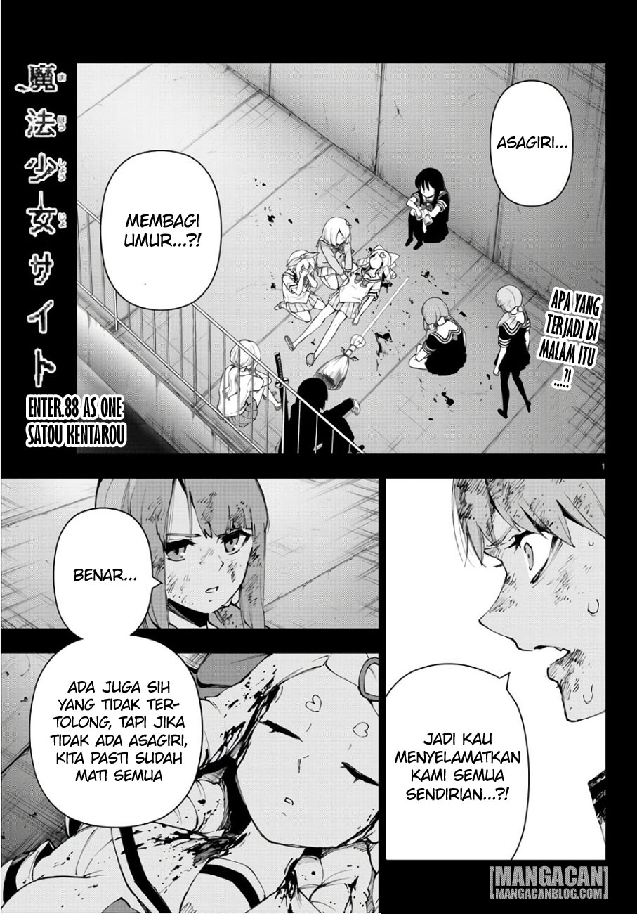 Mahou Shoujo Site Chapter 88 page 0