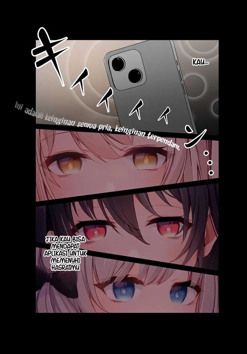 I Want to Live the Harem Life of My Dreams With the Hypnosis App I Got Chapter 01 page 1