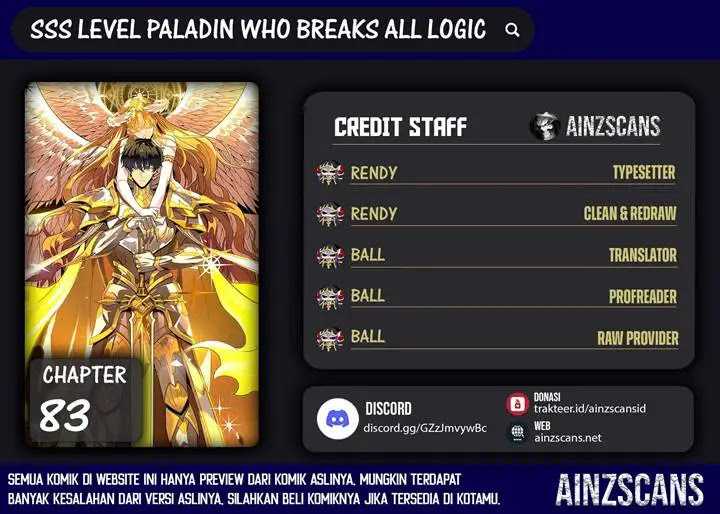 SSS-level Paladin Who Breaks All Logic Chapter 83