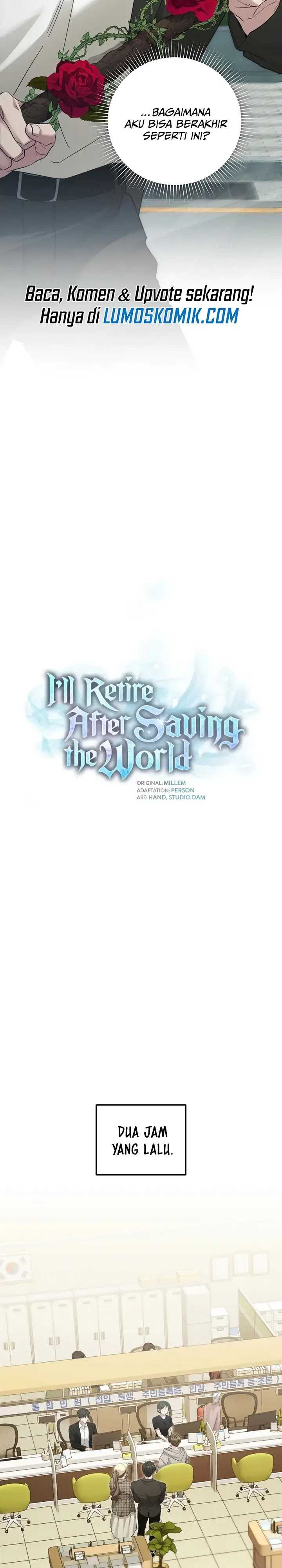 I’ll Retire After Saving the World Chapter 30