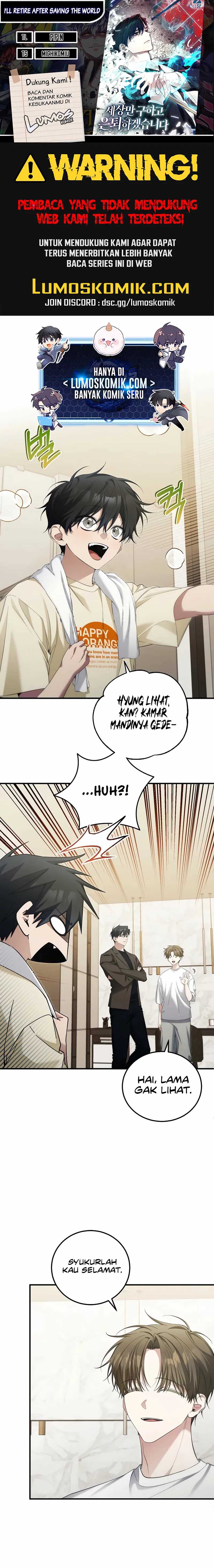 I’ll Retire After Saving the World Chapter 52