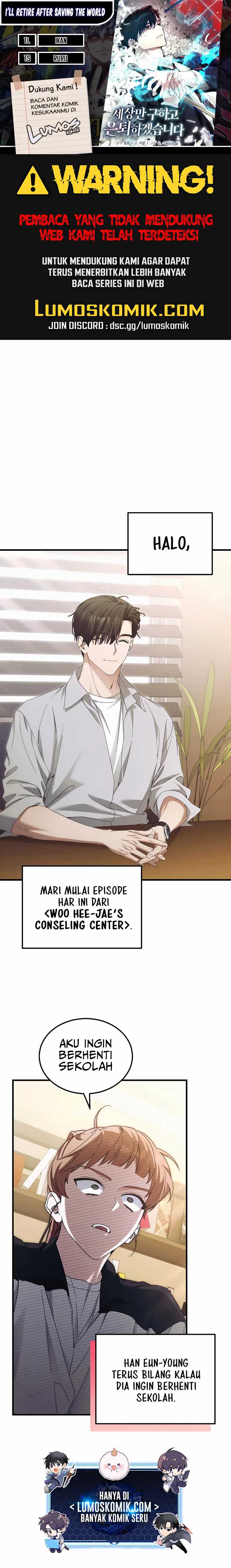 I’ll Retire After Saving the World Chapter 57