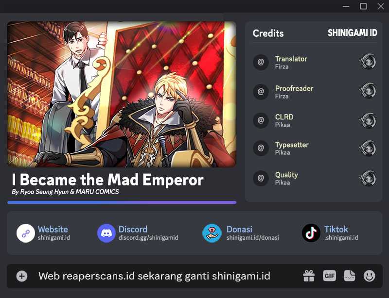 I Became the Mad Emperor Chapter 30
