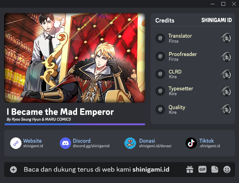 I Became the Mad Emperor Chapter 31