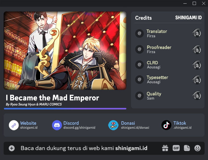 I Became the Mad Emperor Chapter 34