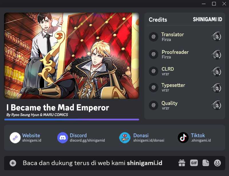 I Became the Mad Emperor Chapter 37