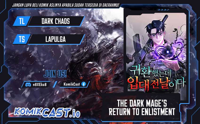 The Dark Mage’s Return to Enlistment Chapter 20