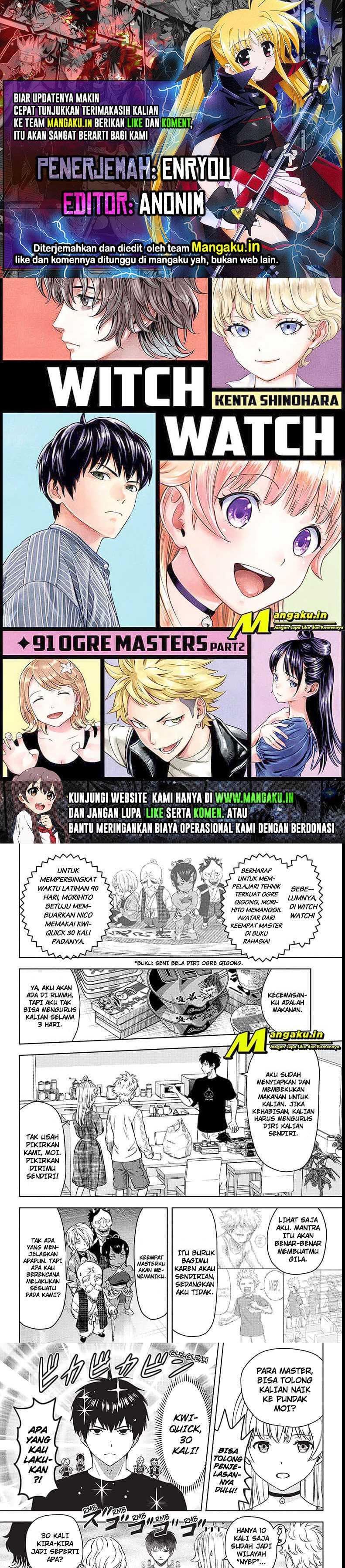 Witch Watch Chapter 91