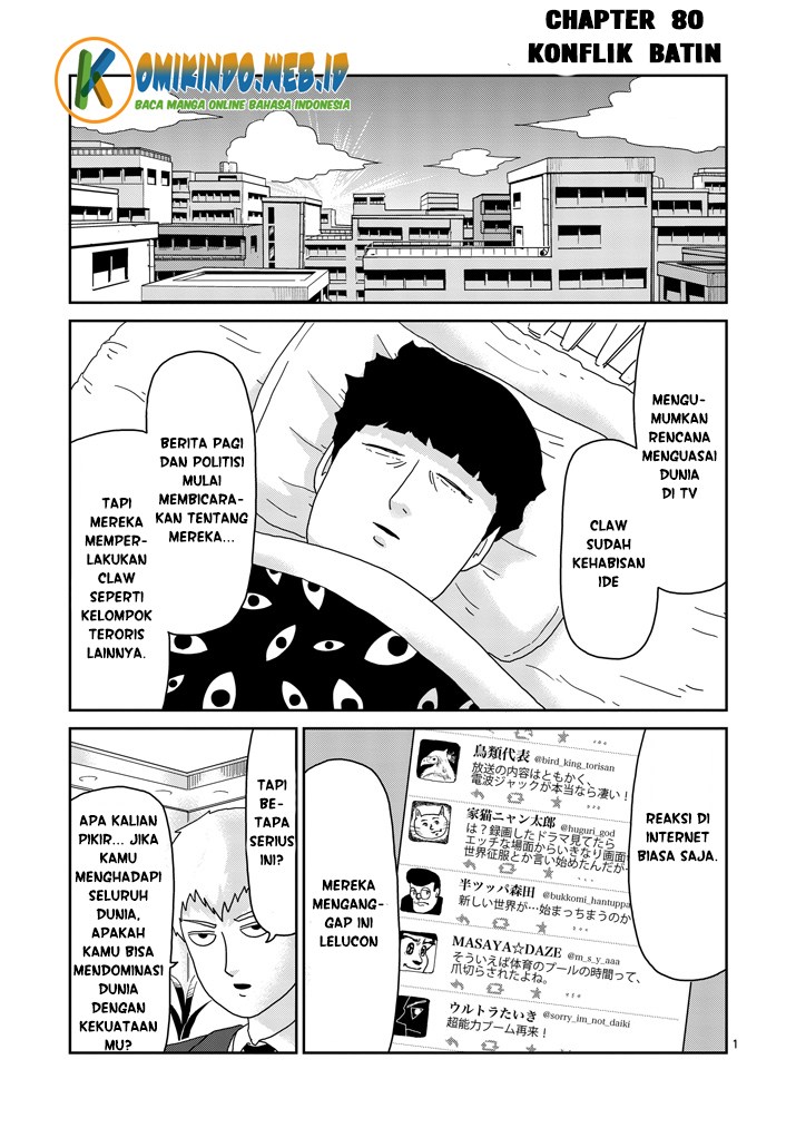 Mob Psycho 100 Chapter 80