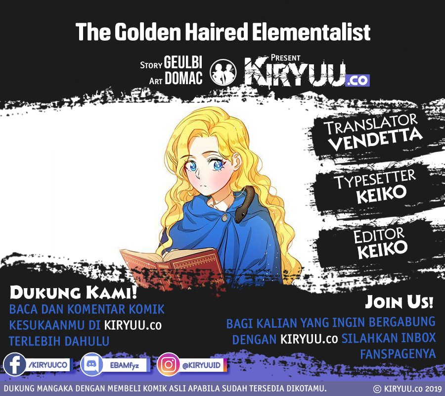 The Golden Haired Elementalist Chapter 10
