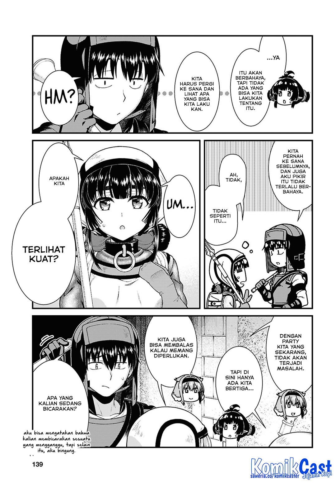 Isekai Meikyuu de Harem wo chapter 93 halaman 6
