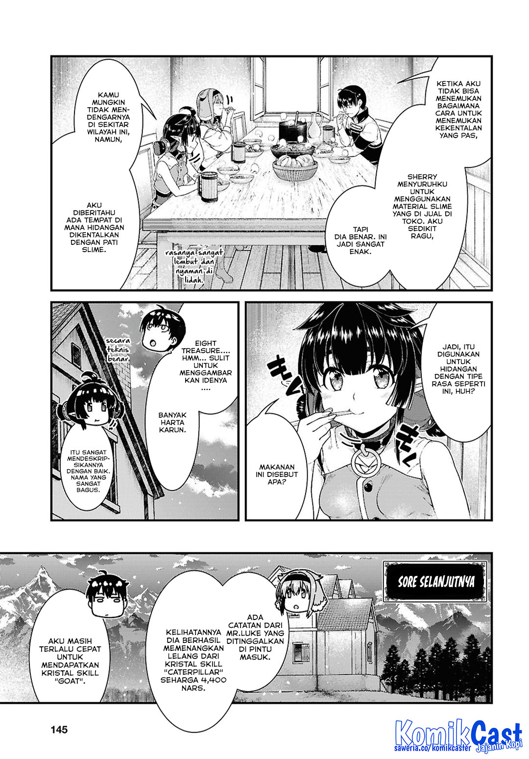 Isekai Meikyuu de Harem wo chapter 93 halaman 12
