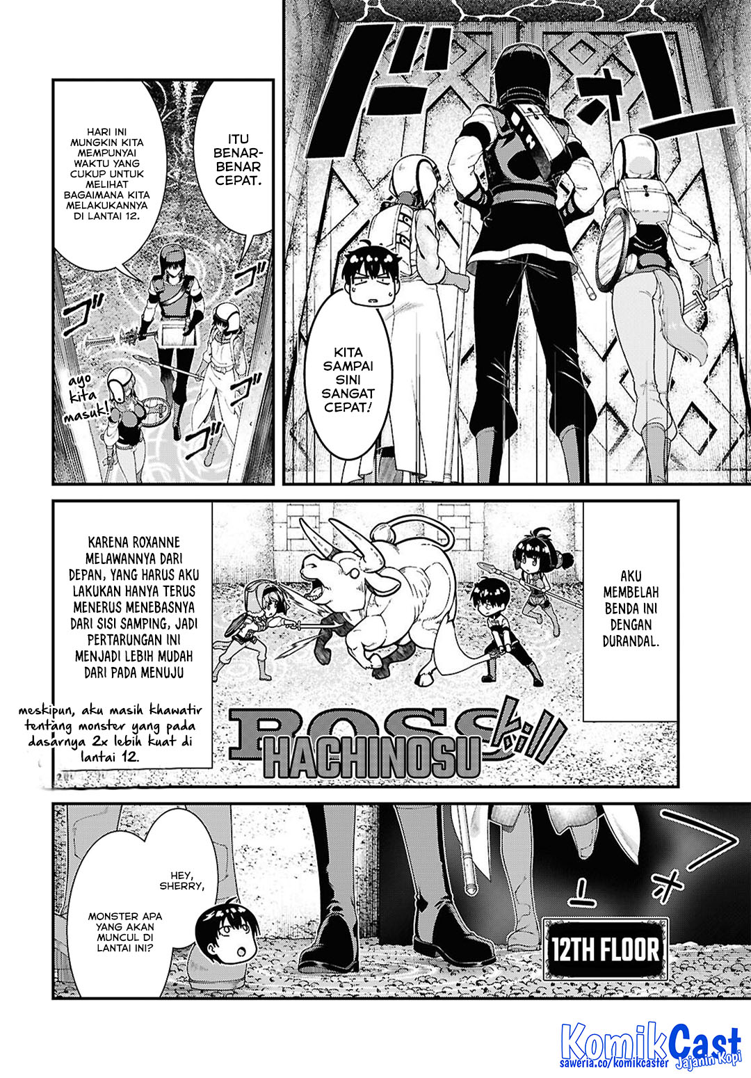 Isekai Meikyuu de Harem wo chapter 94 halaman 13