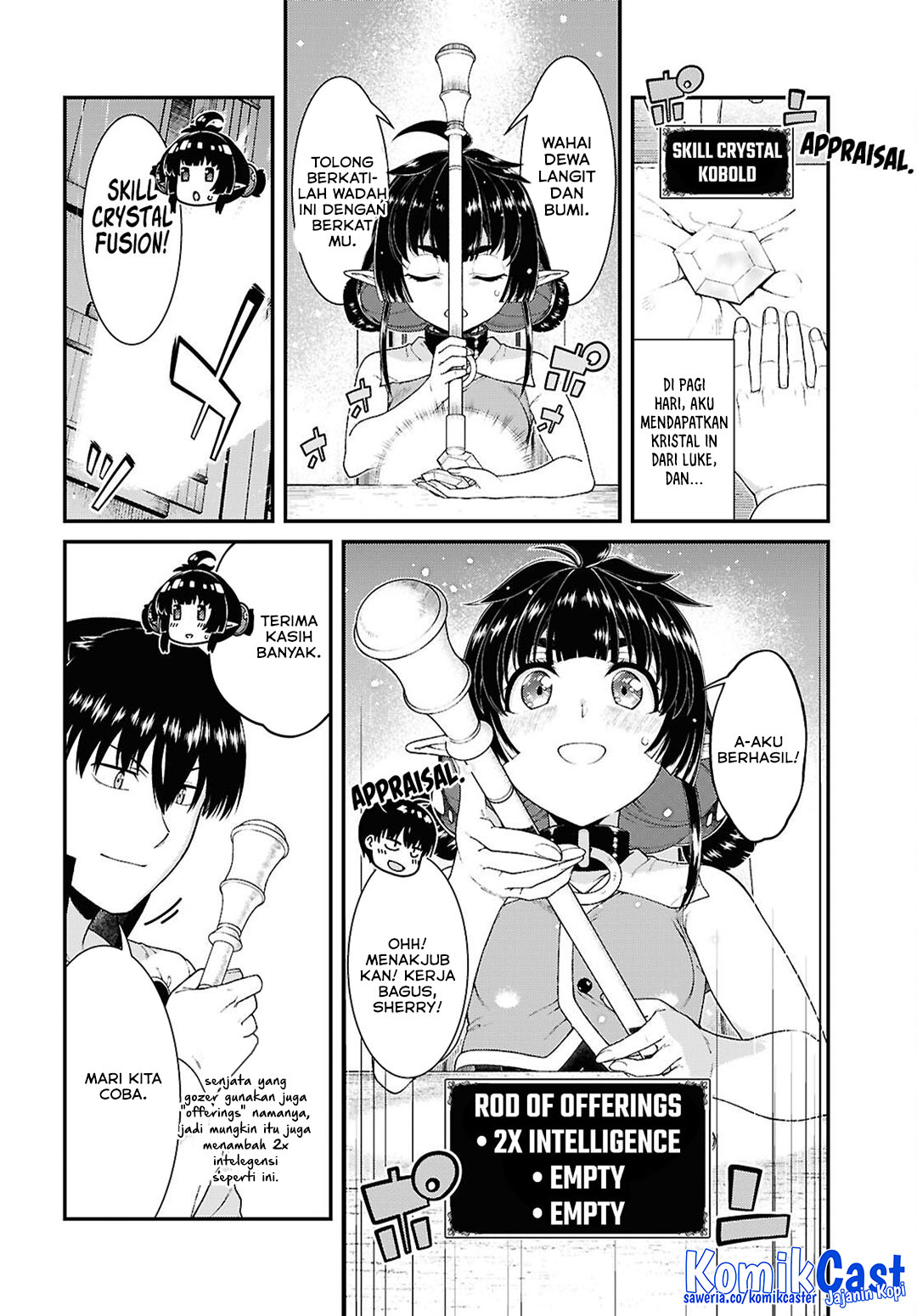 Isekai Meikyuu de Harem wo chapter 94 halaman 11