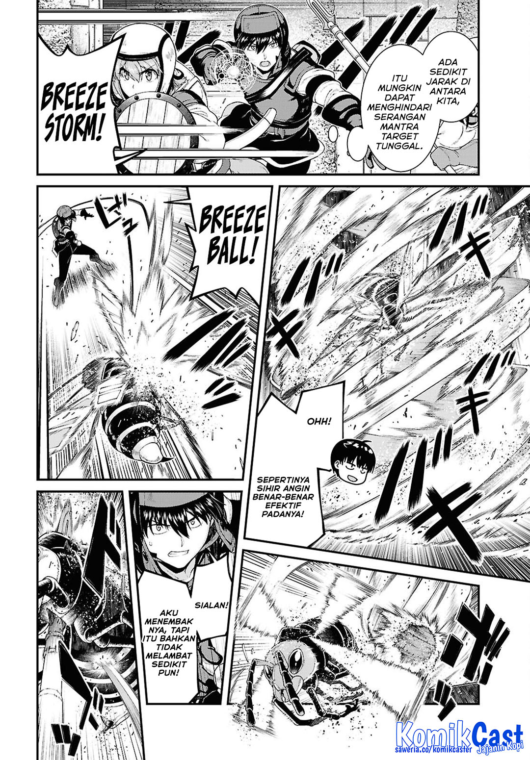 Isekai Meikyuu de Harem wo chapter 94 halaman 15