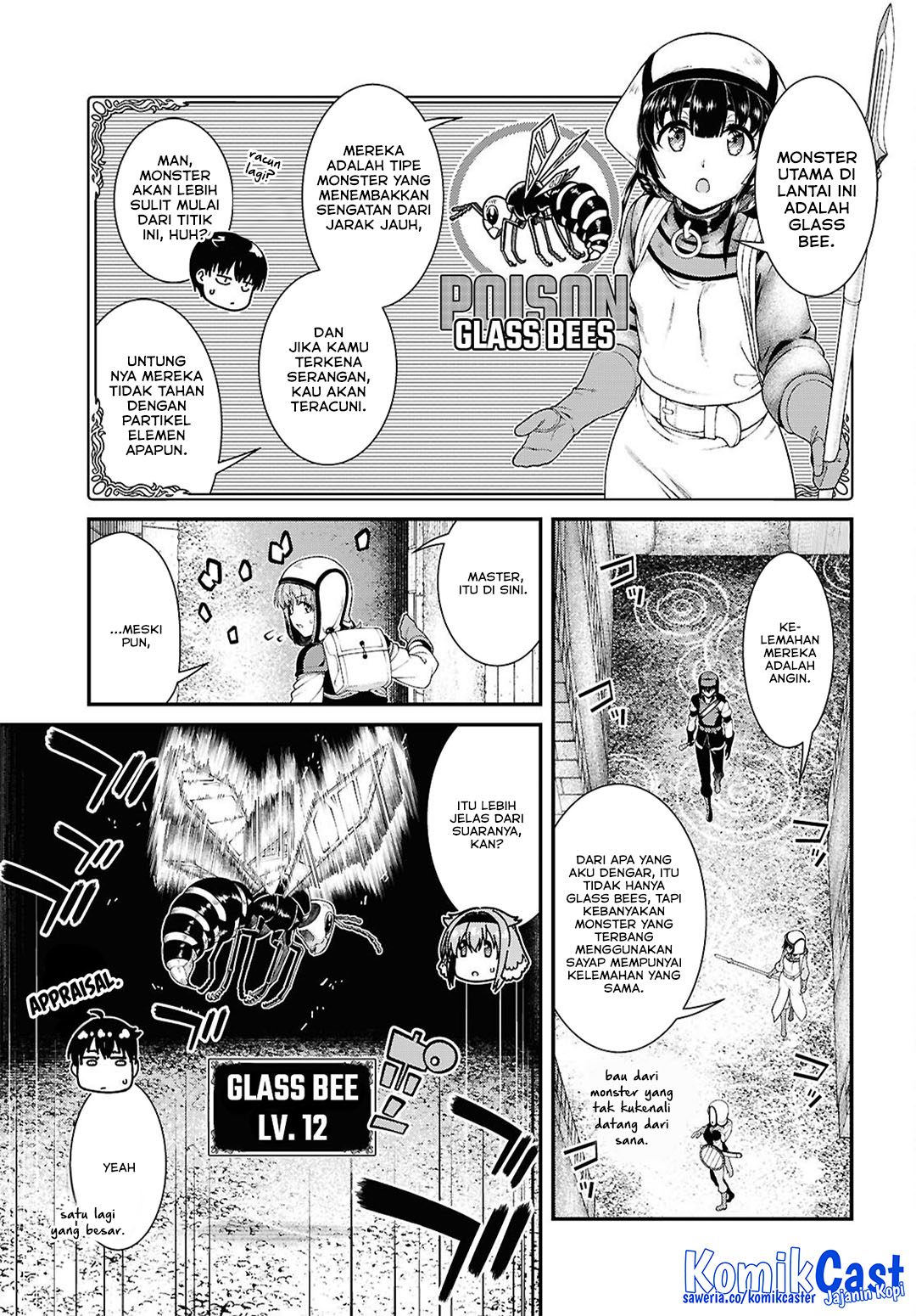 Isekai Meikyuu de Harem wo chapter 94 halaman 14