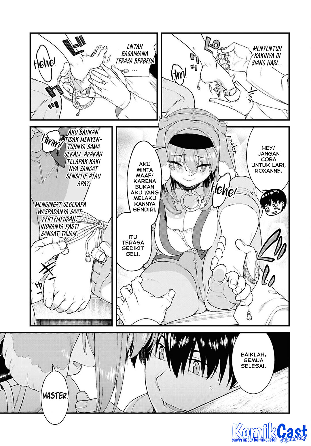Isekai Meikyuu de Harem wo chapter 94 halaman 8
