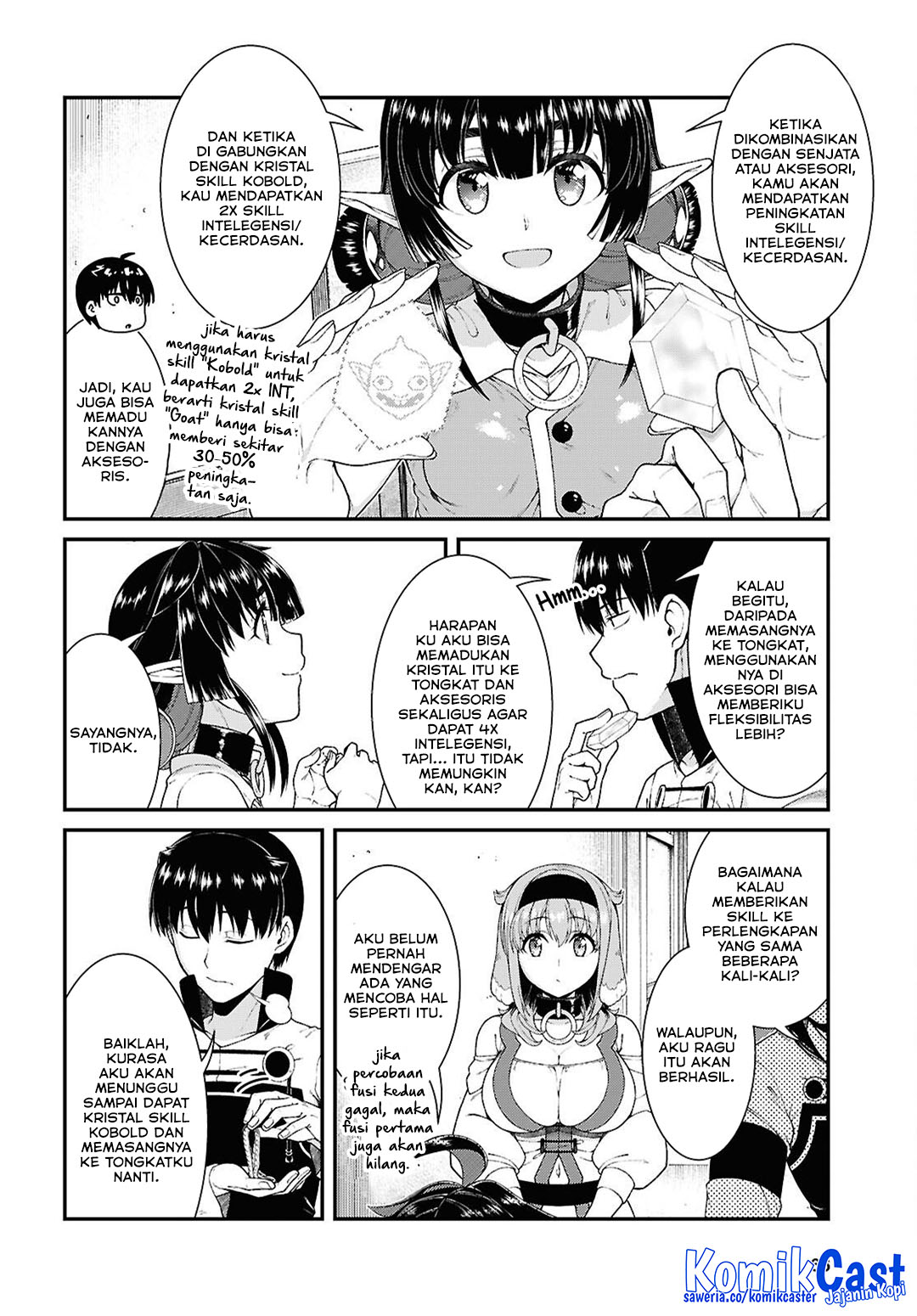 Isekai Meikyuu de Harem wo chapter 94 halaman 5