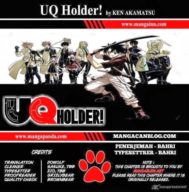 UQ Holder Chapter 10