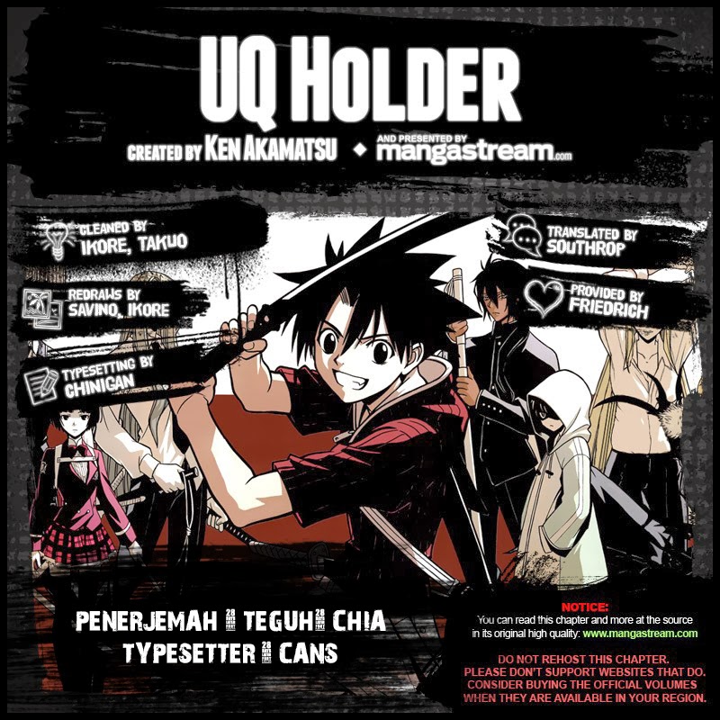 UQ Holder Chapter 27