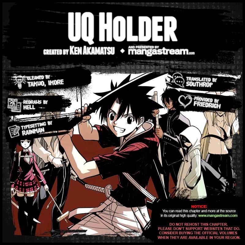 UQ Holder Chapter 34