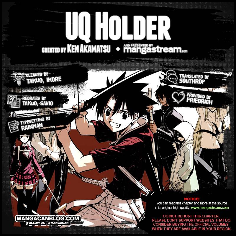 UQ Holder Chapter 38