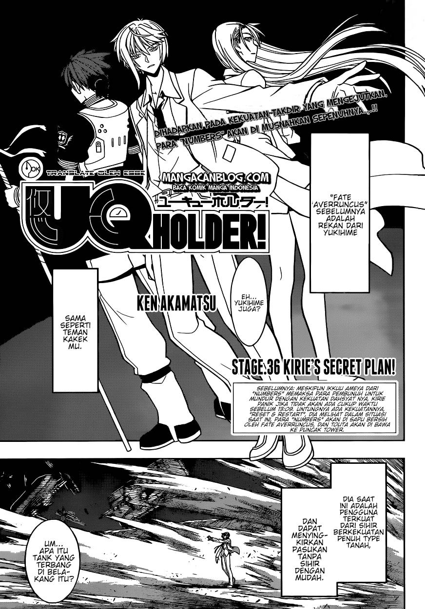 UQ Holder Chapter 39