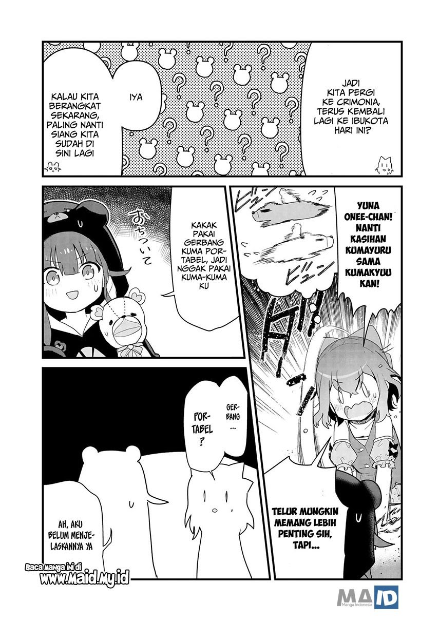Kuma Kuma Kuma Bear chapter 55 halaman 4