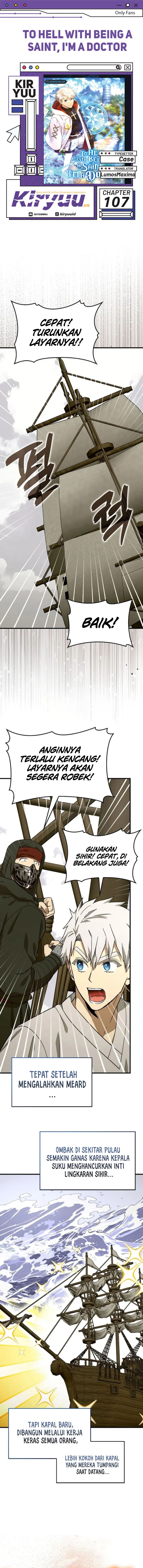 To Hell With Being A Saint, I’m A Doctor Chapter 107