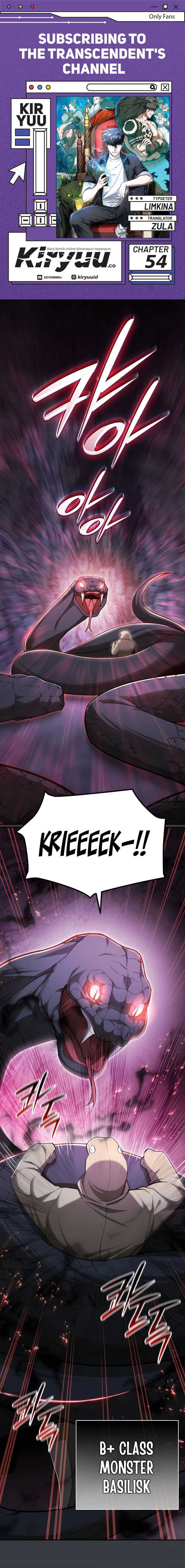 Subscribing to the Transcendent’s Channel Chapter 54
