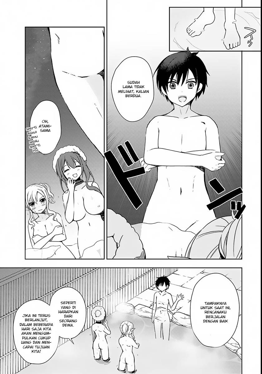 Isekai Onsen ni Tensei shita Ore no Kounou ga Tondemosugiru chapter 3 halaman 16