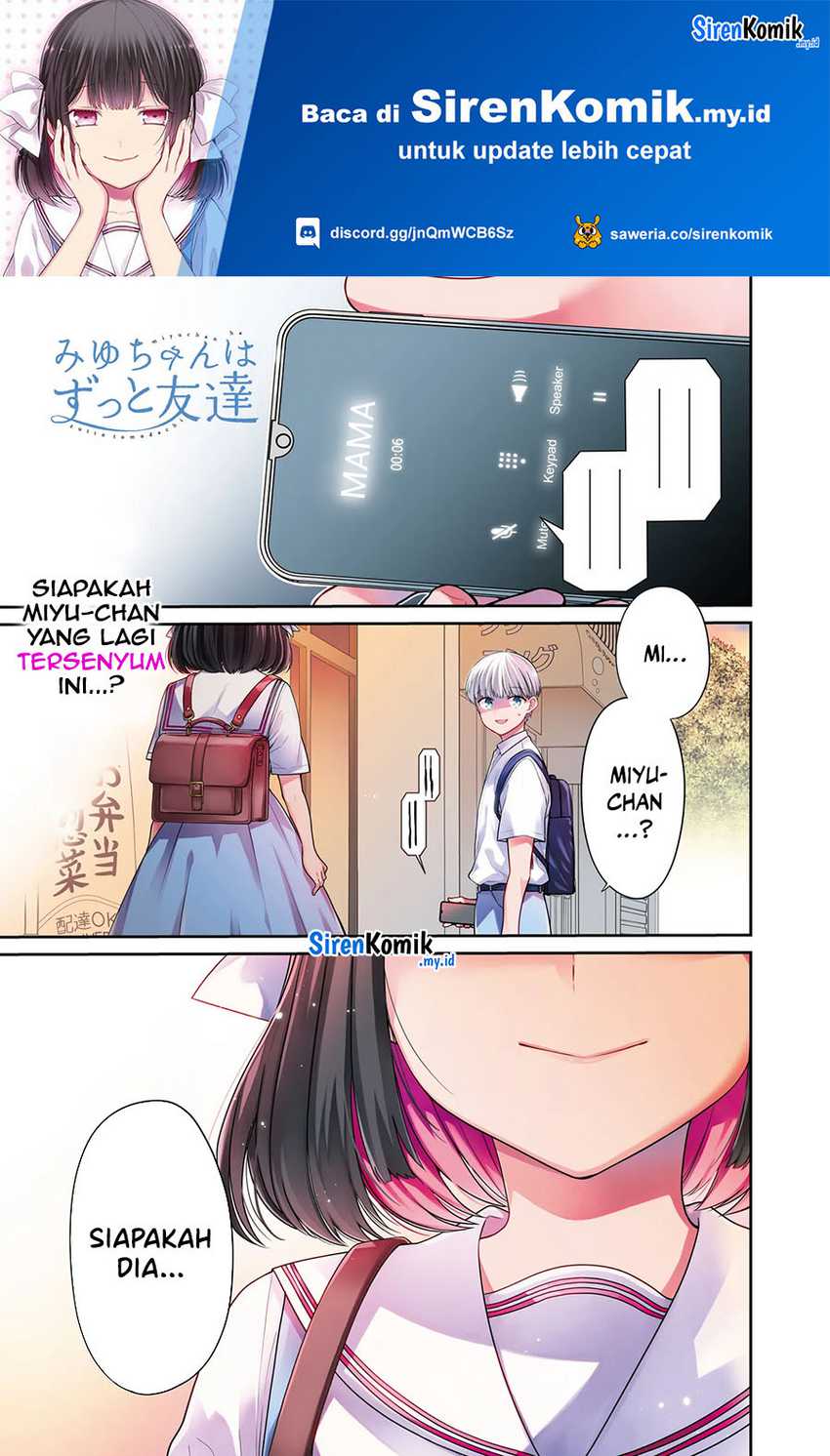 Miyu-chan wa Zutto Tomodachi Chapter 01